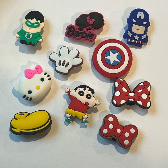 Croc charms $1 each. Comment below which ones you want and I will send them. - Picture 3 of 12